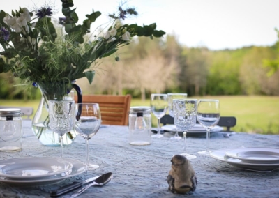 Déjeuner au Manoir de Montauriol
