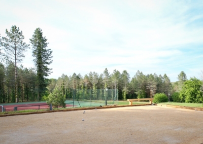 Terrains de Tennis et Pétanque Manoir de Montauriol